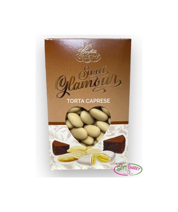 Confetti sweet glamour Torta Caprese Crispo Senza Glutine gr 400