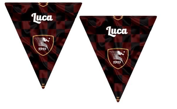 FESTONE BANDIERINA SALERNITANA PERSONALIZZABILE