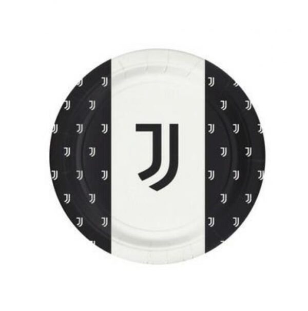 8 Piatti cm 18 Juventus Official Product