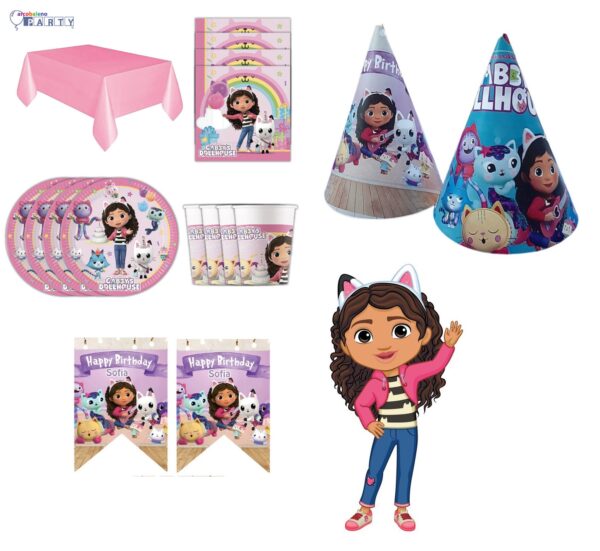 Kit party Deluxe La Casa delle bamole di Gabby Gabby Dollhouse - immagine 5