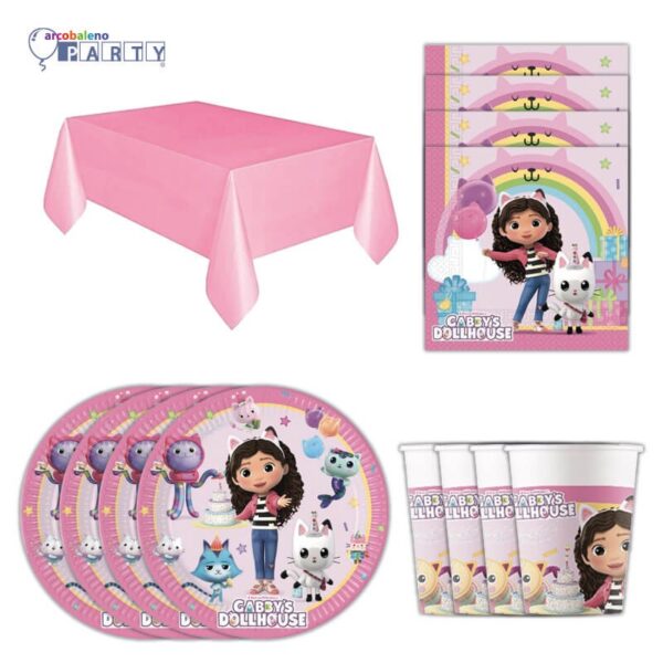 Kit party Deluxe La Casa delle bamole di Gabby Gabby Dollhouse - immagine 4