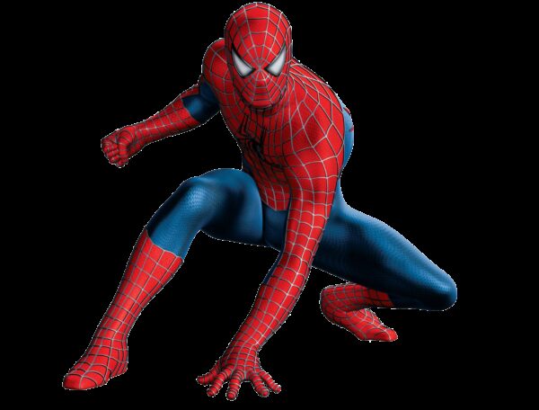 Sagoma in polistirolo con stampa di Spiderman Uomo Ragno