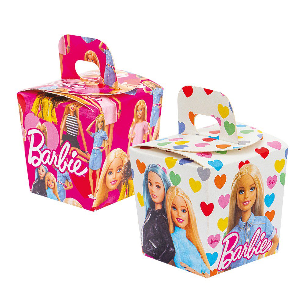 6 Candy Box Barbie Personalizzabili per confetti caramelle