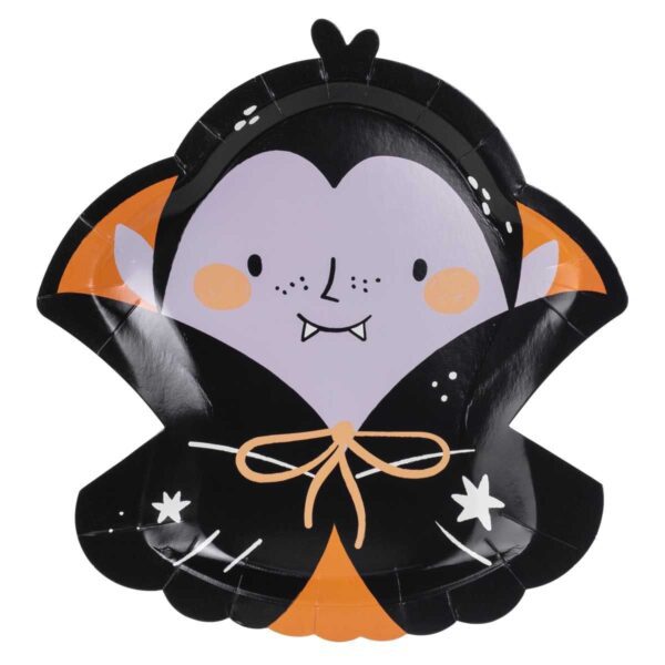 PartyDeco Piatti di Carta Dracula Pz 6 - immagine 2