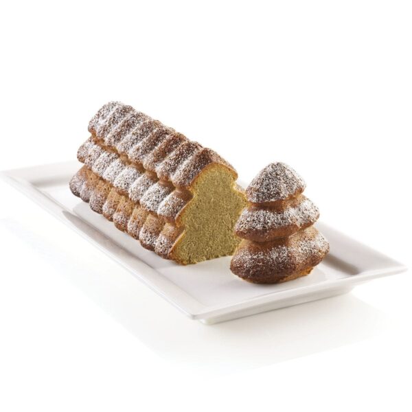 Buche Sapin Stampo In Silicone Silikomart - immagine 3
