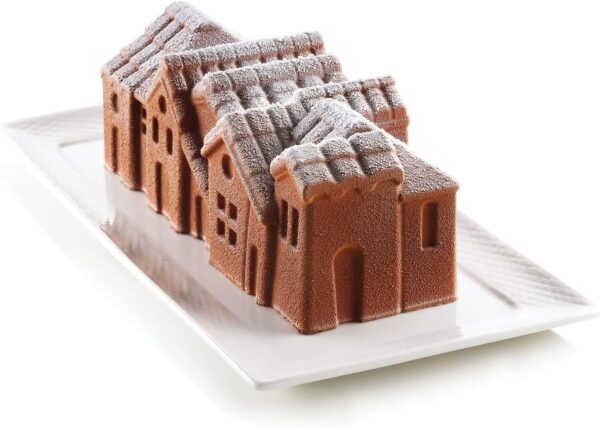 Winter Village- Kit Stampi in silicone Silikomart - immagine 3
