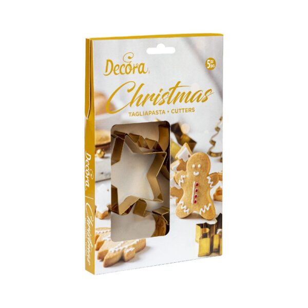 Tagliapasta fantasie del Natale 5 Pezzi - immagine 3