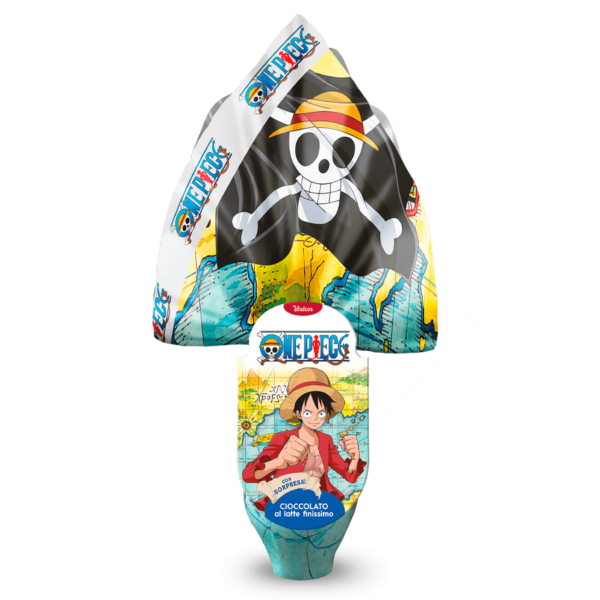 Uovo di Pasqua cioccolata a  latte One Piece gr 200 Walcor