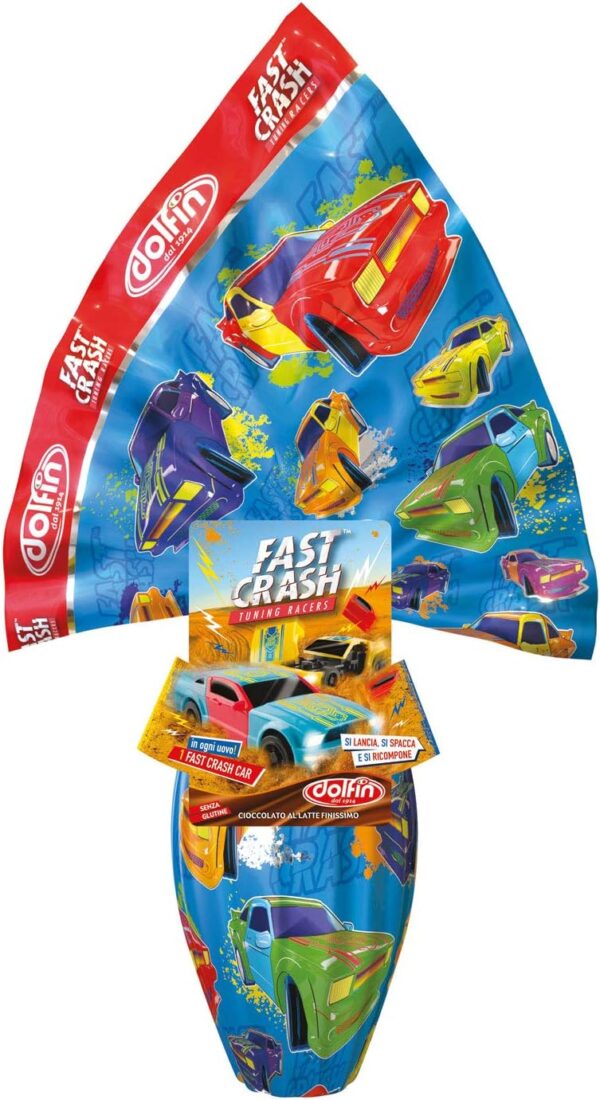 Dolfin Uovo di Pasqua cioccolato a latte  Fast Crash gr220