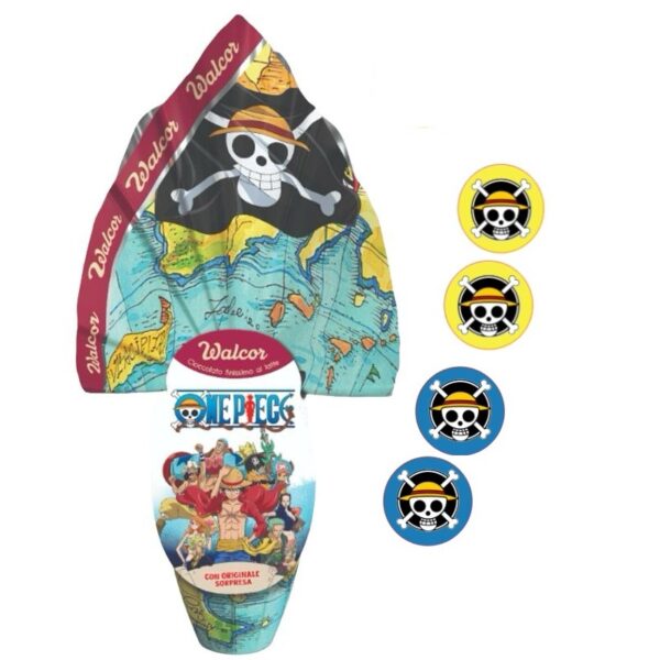Uovo di Pasqua One Piece Maxy 280 gr Cioccolato al latte