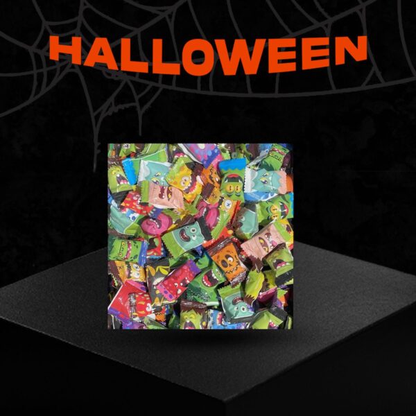 Halloween Caramelle frutta gusti assortiti senza glutine  pz 20
