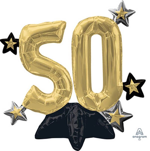 Palloncino  Mylar da appoggio numero 50