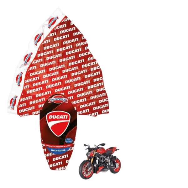 Uovo di Pasqua cioccolato a latte Ducati gr 320 modello a scelta con o senza magnete - immagine 2