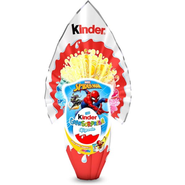 UOVO DI PASQUA SPIDERMAN KINDER FERRERO 320 GR