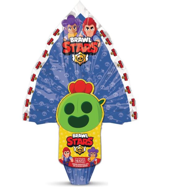 Dolce Toys uovo di Pasqua  cioccolato a latte Brawl Stars gr 150 - immagine 3