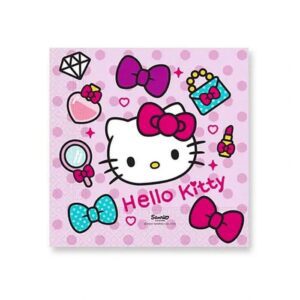 16 Tovaglioli  Hello Kitty Nuova Grafica