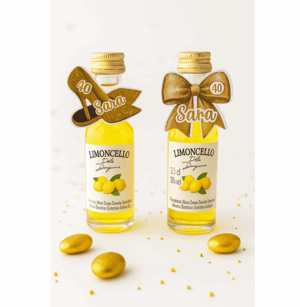 Bomboniera Segnaposto Limoncello Personalizzata  10 Pezzi con o senza scatola - immagine 5