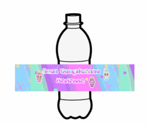 Labubu Etichette Adesive per Acqua Personalizzabili