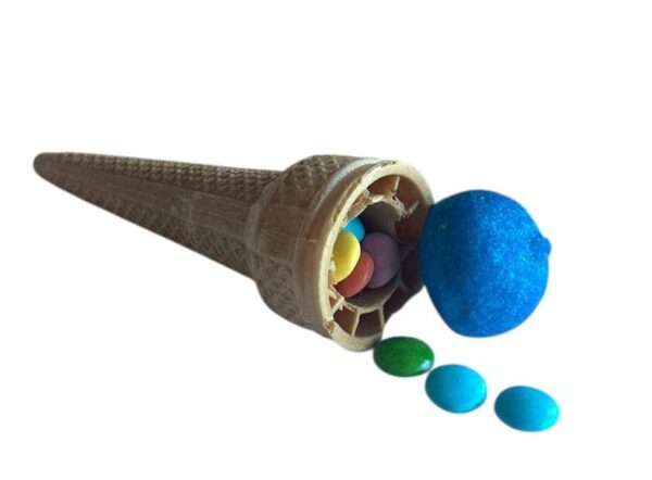 Squid Game Cono Goloso con Bollino Personalizzabile pz 10 gadgets di Fine festa - immagine 2