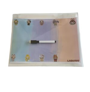 Labubu Lavagnette Personalizzate con Pennarello cancellino kit da 10 pz